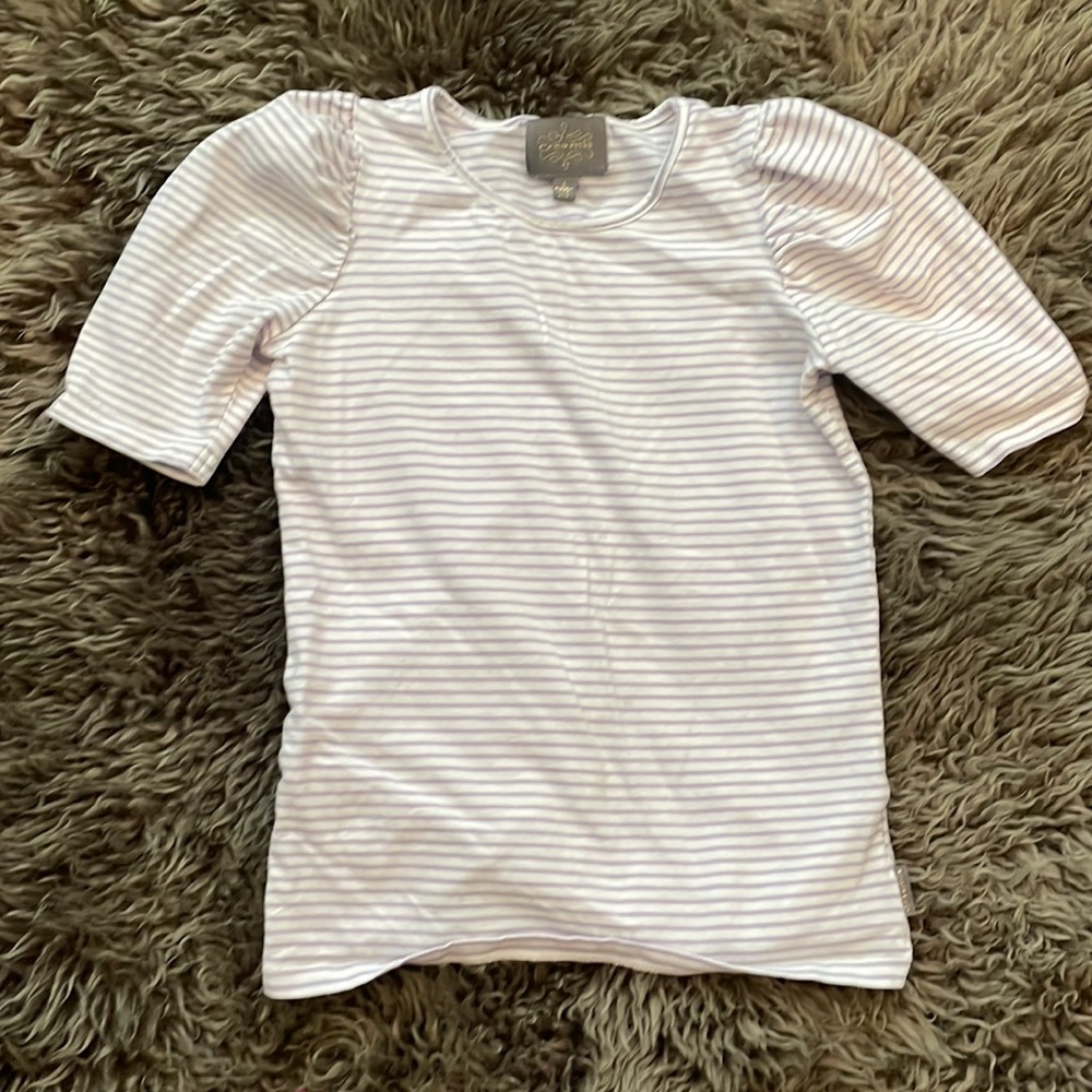 Creamie Puffed Sleeve Tee